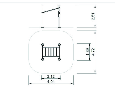 7474D Brachiation Ladder