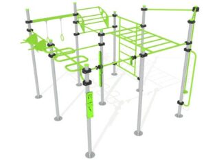 7479 Set STREET WORKOUT 9 posts