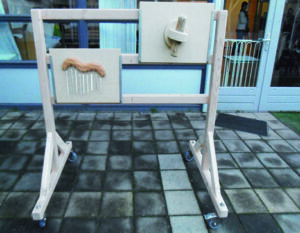B19 Frame met speelplaatlijsten
