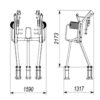 R01 Standing Chest Press machine