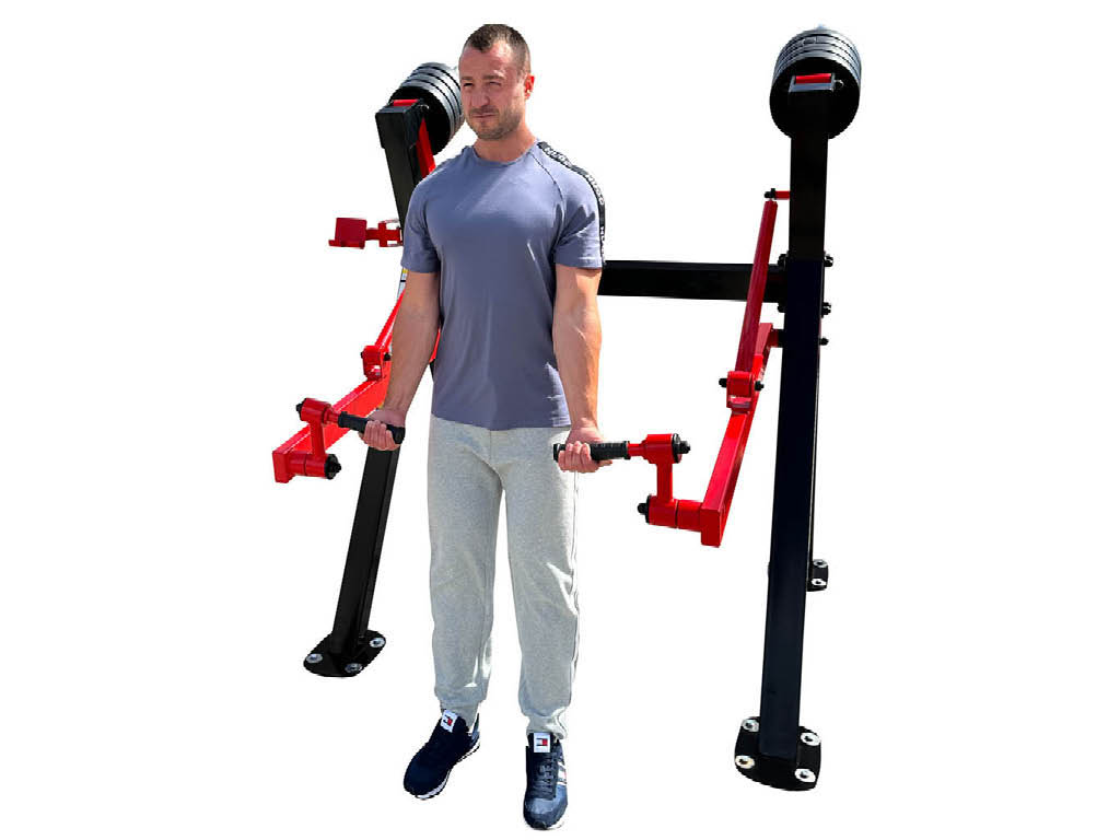 R06 Arm Biceps machine - De Fitnesstuin