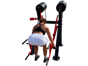 R08 Deadlift Shrug Lunge machine