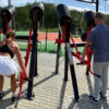 R08 Deadlift Shrug Lunge machine