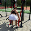 R08 Deadlift Shrug Lunge machine