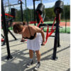 R08 Deadlift Shrug Lunge machine