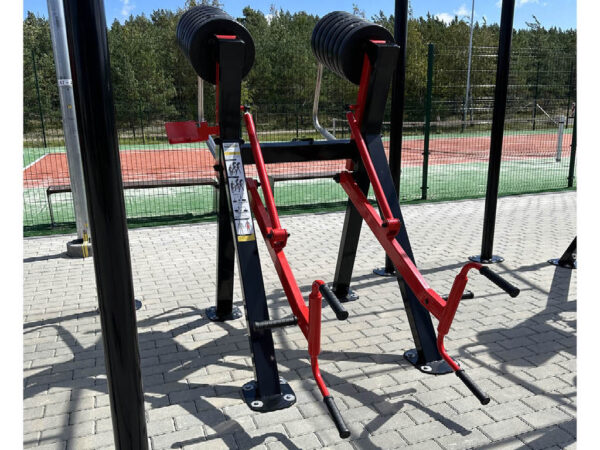 R08 Deadlift Shrug Lunge machine