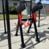 R08 Deadlift Shrug Lunge machine