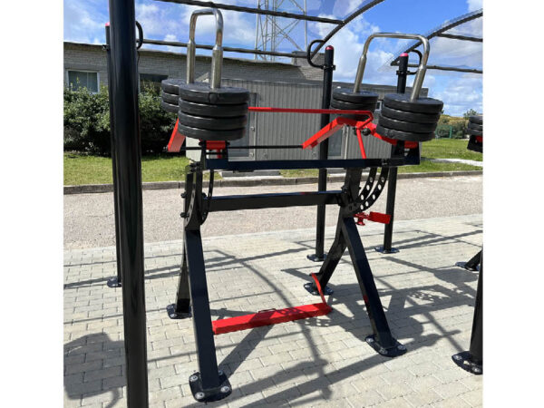 R09 Multifunctional Training machine for squats and schoulder press