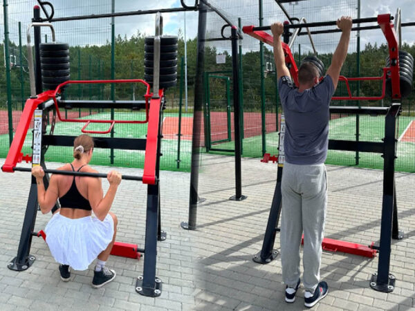 R09 Multifunctional Training machine for squats and schoulder press