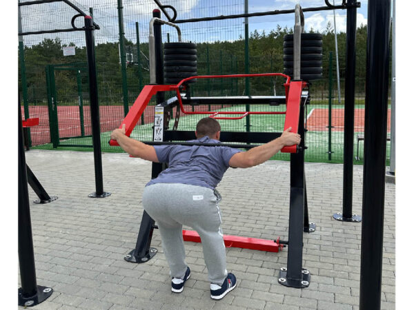 R09 Multifunctional Training machine for squats and schoulder press