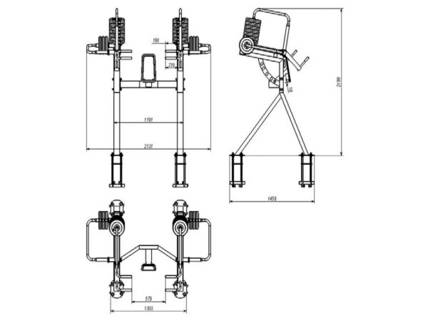 R14 Standing Shoulder Press machine