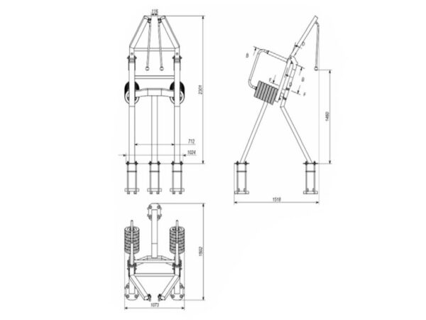 R15 Arm Triceps low machine