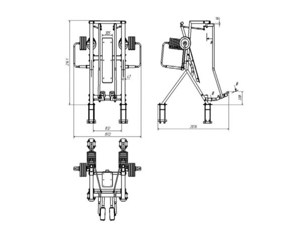 R16 Leg Abductor machine