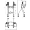 R18 Glute kick back Press machine