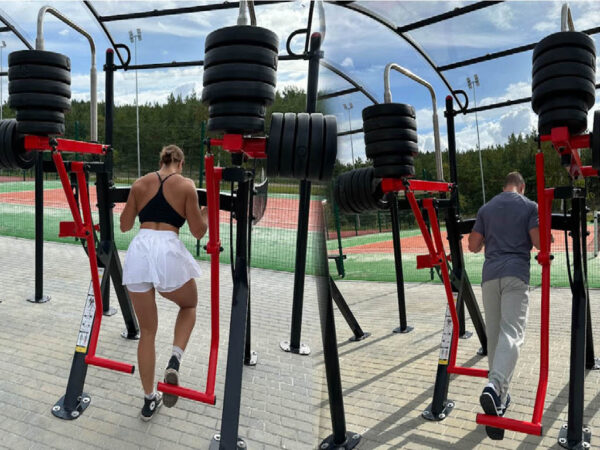 R18 Glute kick back Press machine