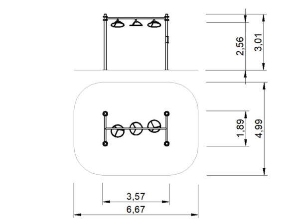 R7617 Rotating Brachiator