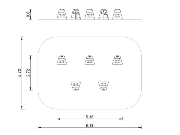 R7620 Inclined Jumping Platforms
