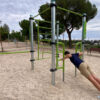 7488 NIEUW: Set STREET WORKOUT combi 4 posts