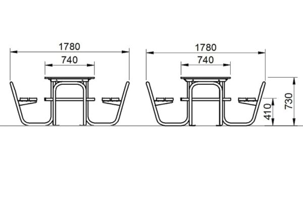 2031 Speeltafel schaken-dammen